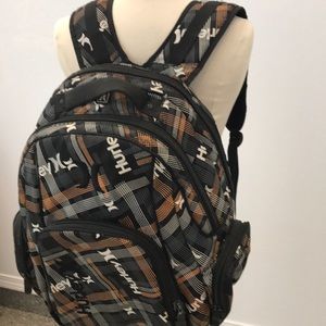 Hurley brand back pack